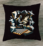 Hip-Hop Haven Outdoor Pillow
